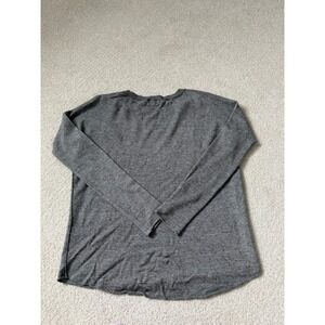 Vince Minimalist Cashmere Wool Blend Sweater Size M Gray Wool Crew Neck